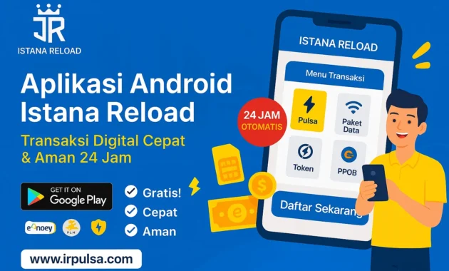 Aplikasi Istana Reload Android